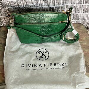 Divina Firenze Italy Lilla Bag Genuine Leather NWOT
